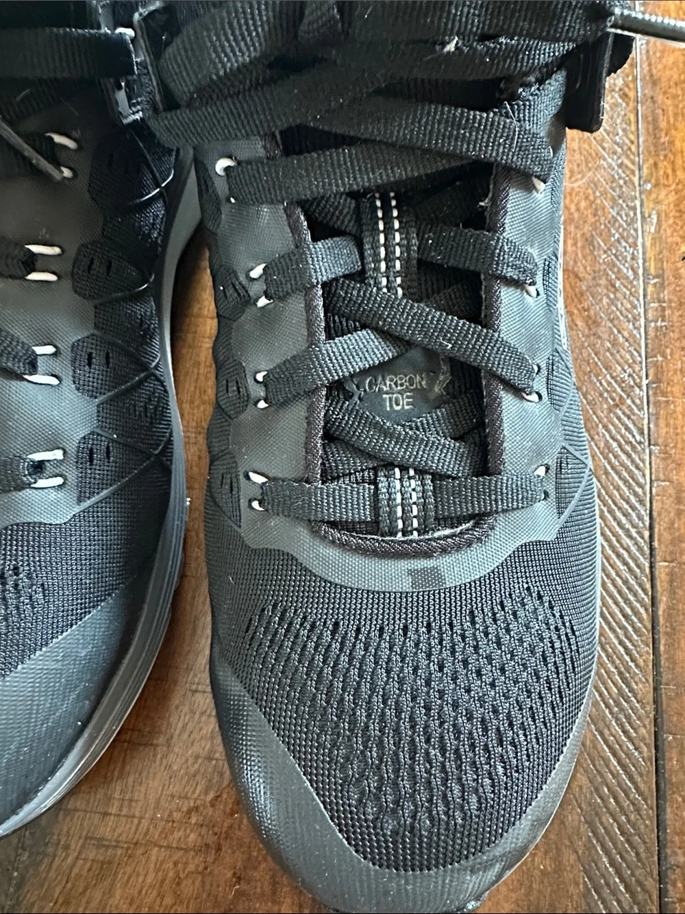 Keen Men's Black High-Top Utility Boot with Carbon Toe